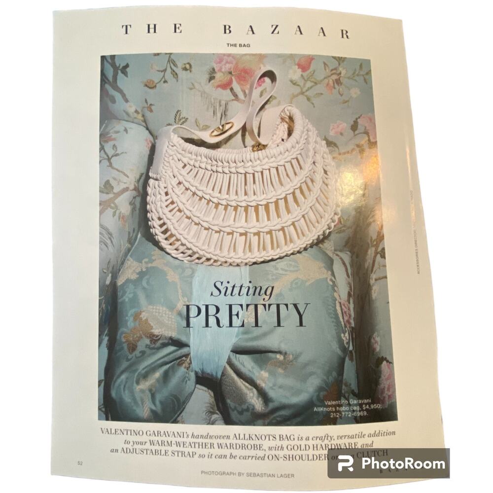 Valentino Garavani Print Ad Campaign Spring 2024 8x10 Ready to Frame Original